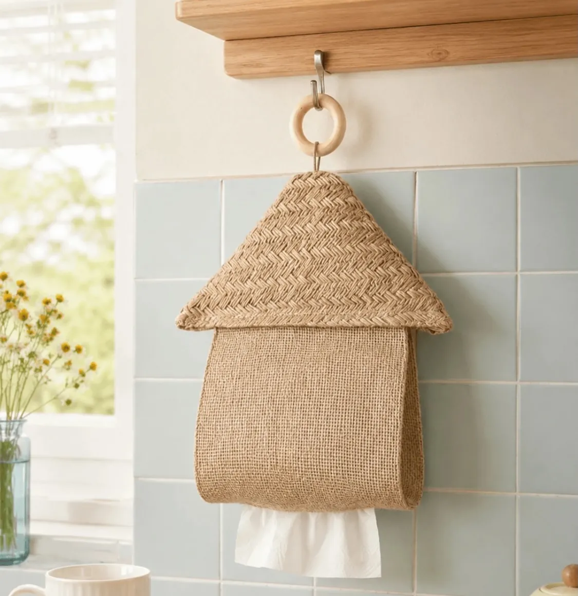 Rope Toilet Paper Holder