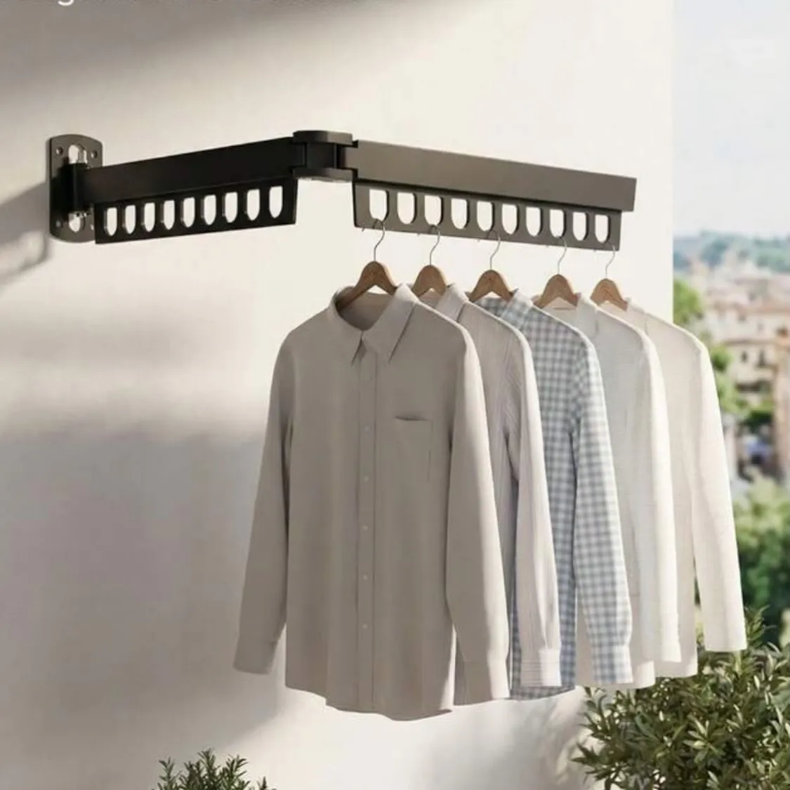 Space Saving Clothes Hanger Rack