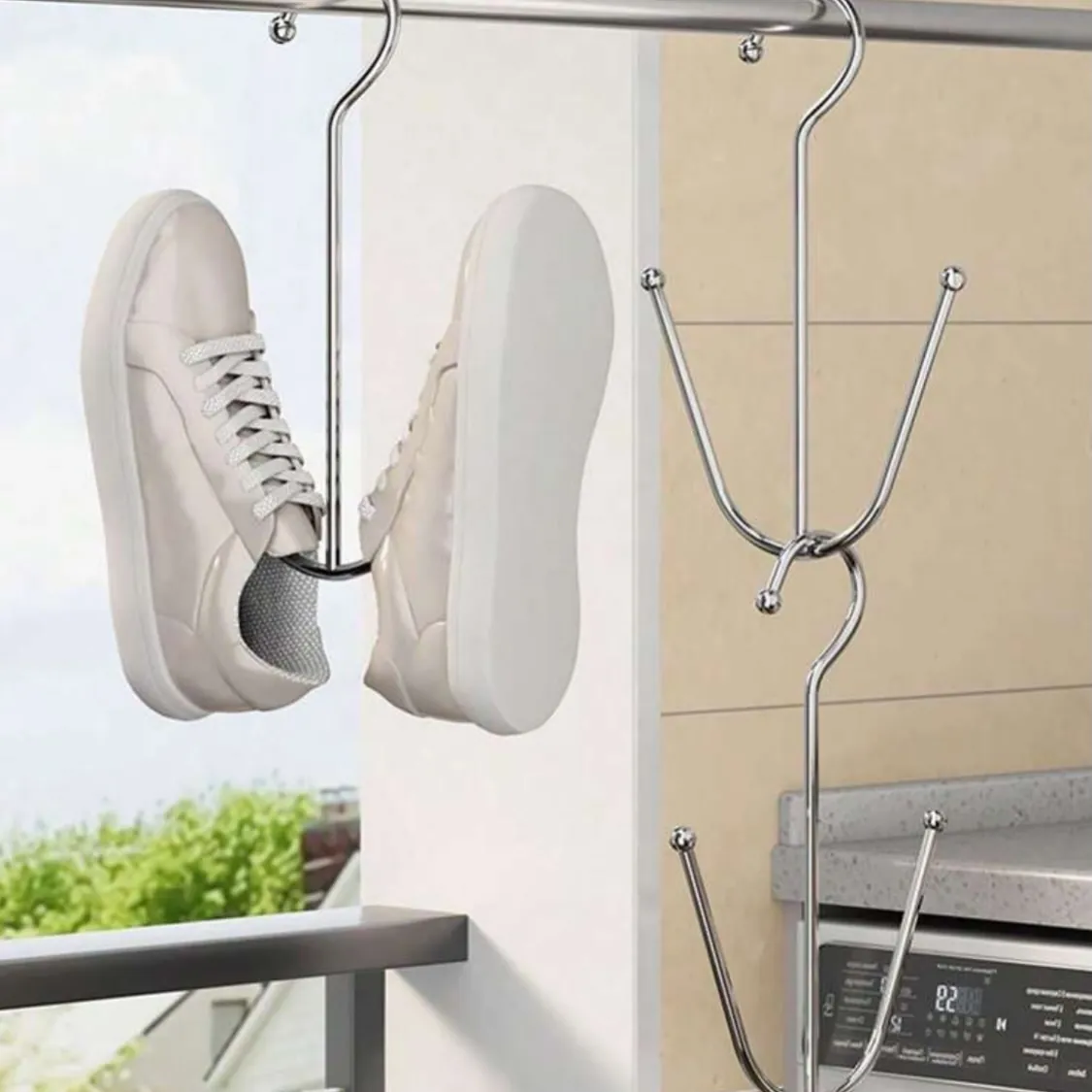 Space Saving Clothes Hanger Rack