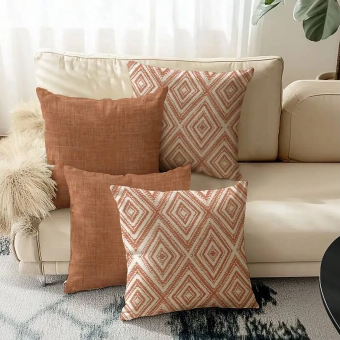 Decorative Throw Pillows Set