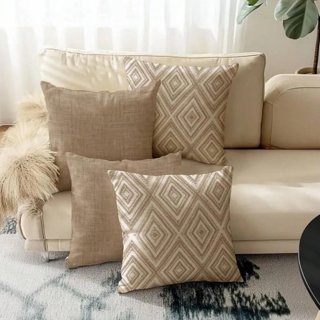 Decorative Throw Pillows Set