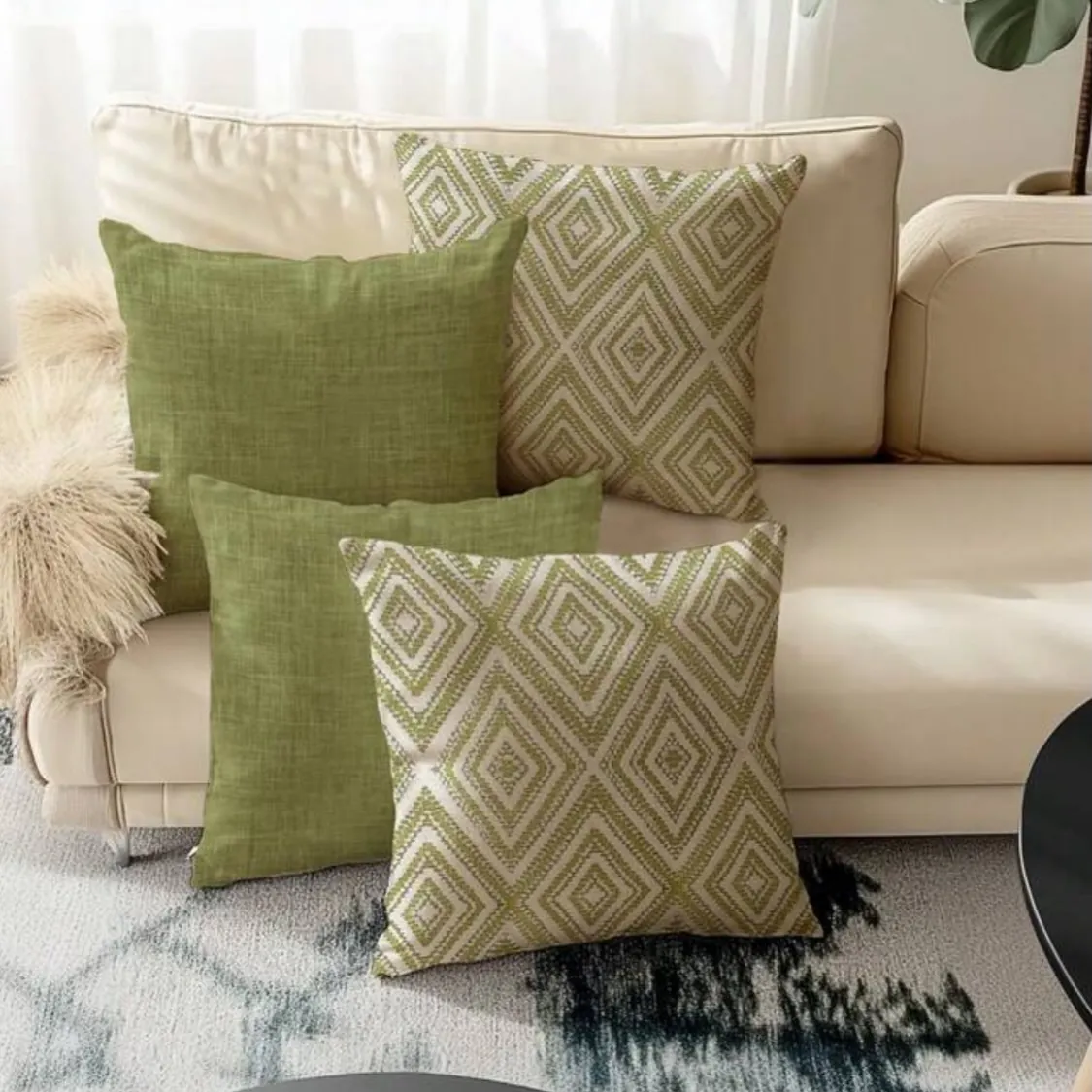 Decorative Throw Pillows Set