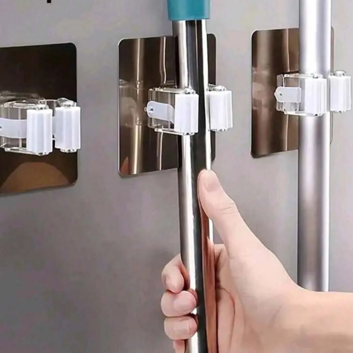 Mop and Broom Holder Organizer