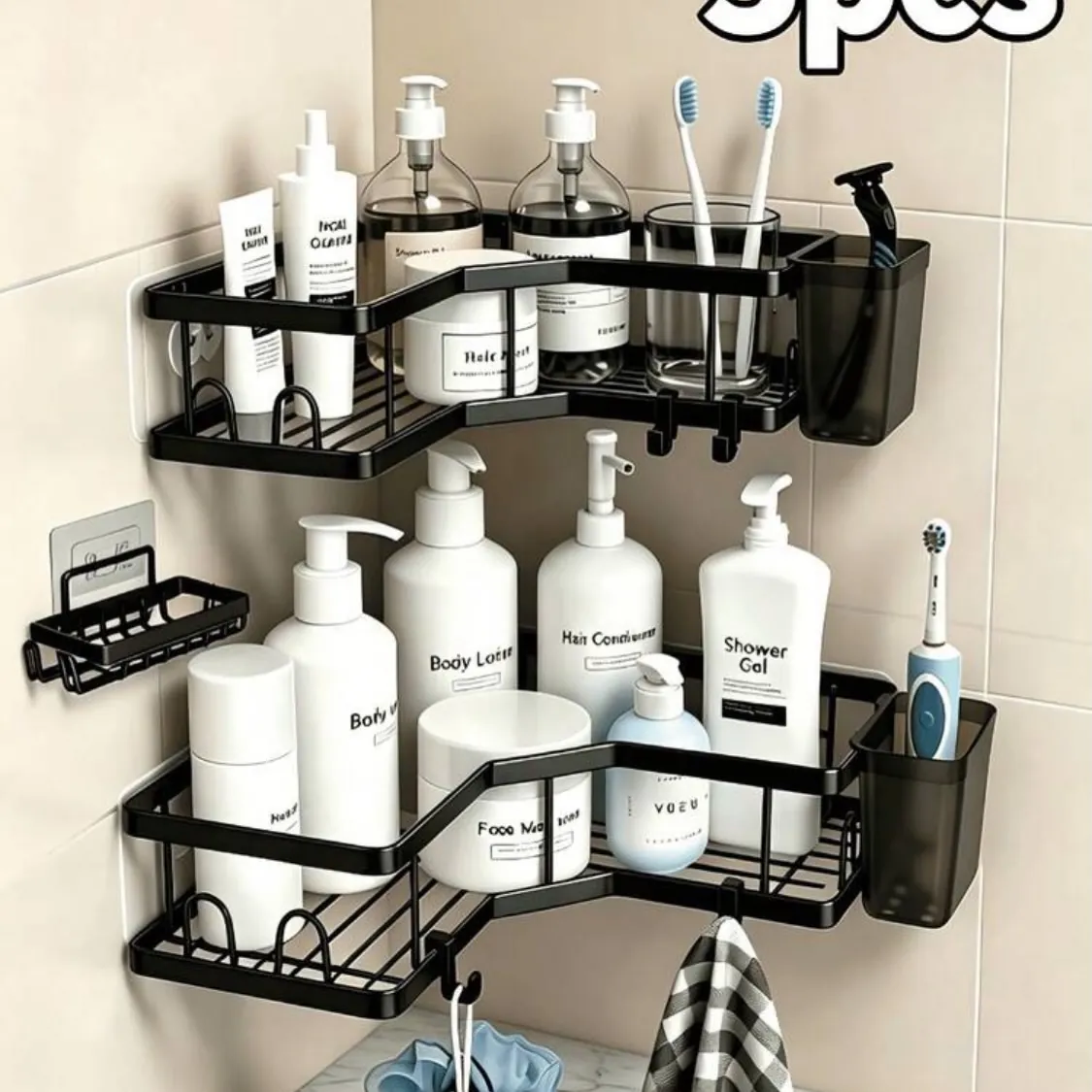 Mop and Broom Holder Organizer