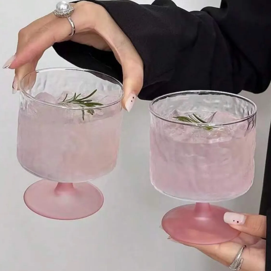 Elegant Glass Dessert Bowls