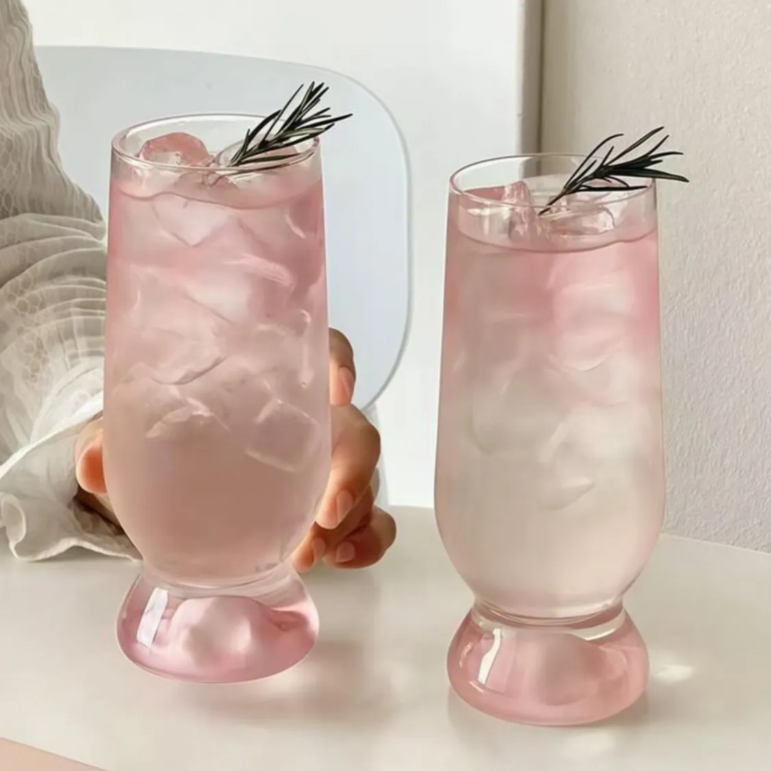 Elegant Glass Dessert Bowls
