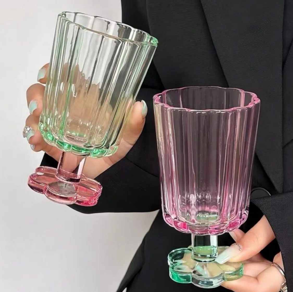 Elegant Glass Dessert Bowls