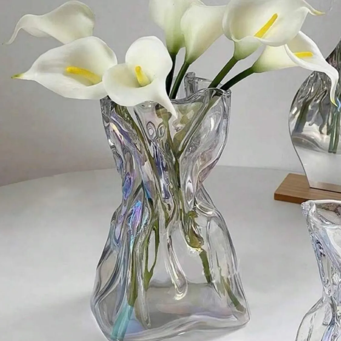 Swan Glass Vases