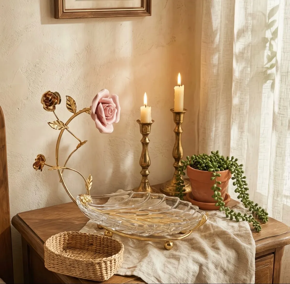 Wooden Welcome Key Holder