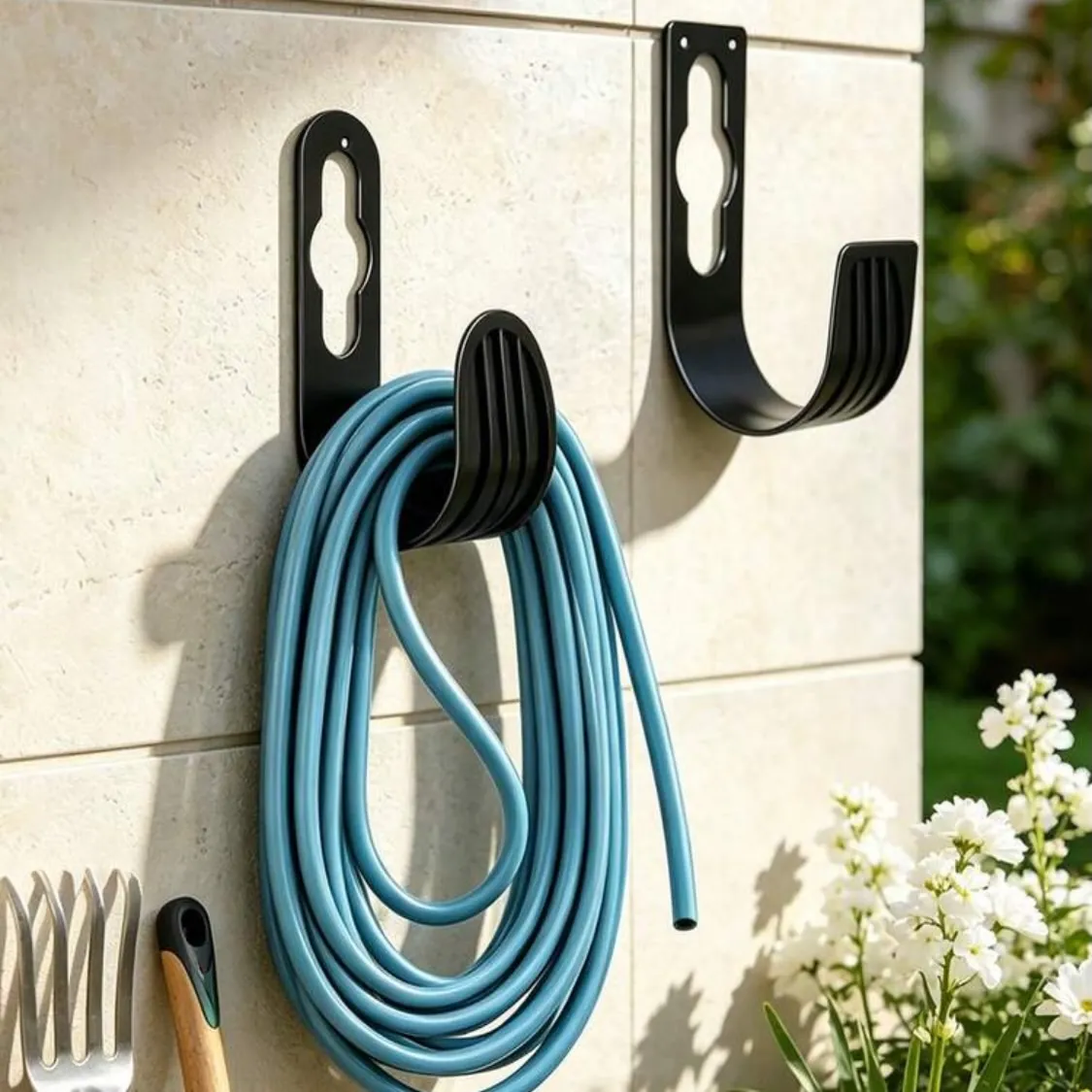 Wall-Mounted Hose Holder Hook
