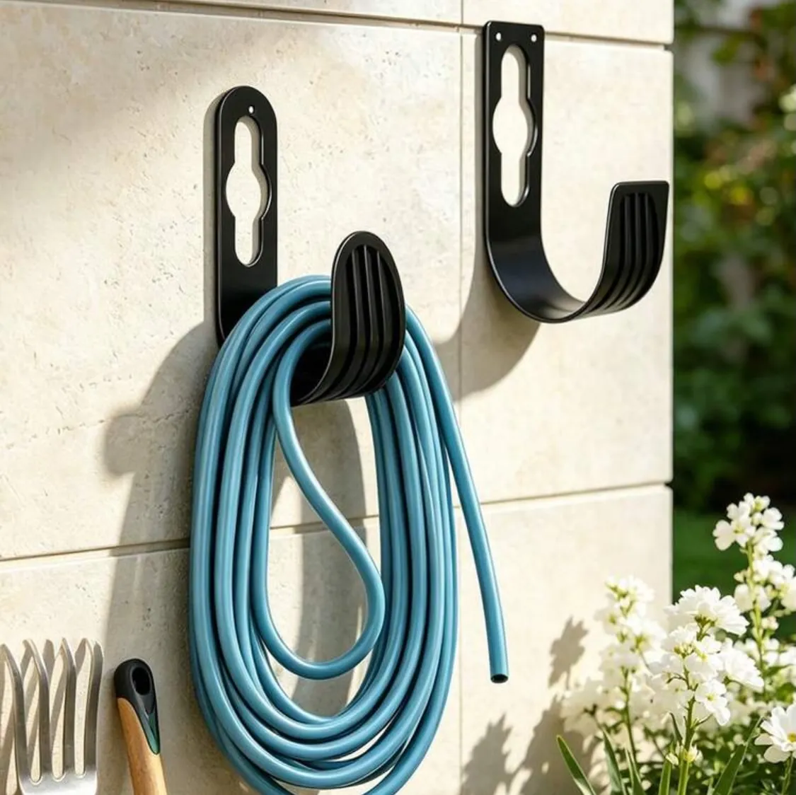 Wall-Mounted Hose Holder Hook