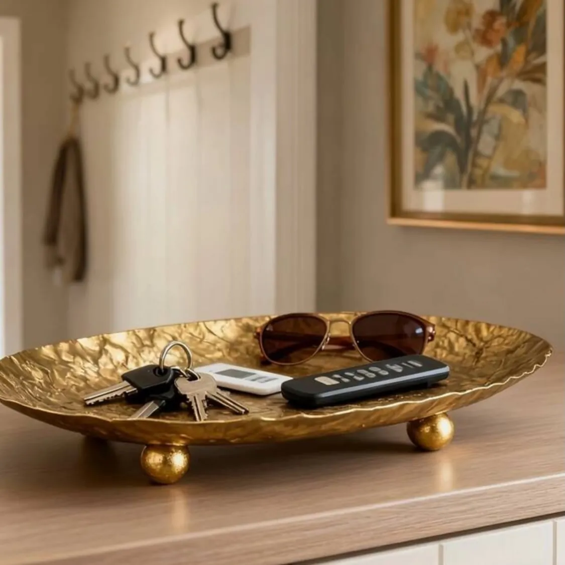 Mirrored Gold Tray