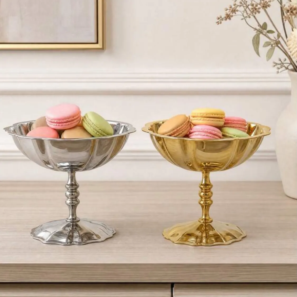 Luxury Metal Fruit Bowl
