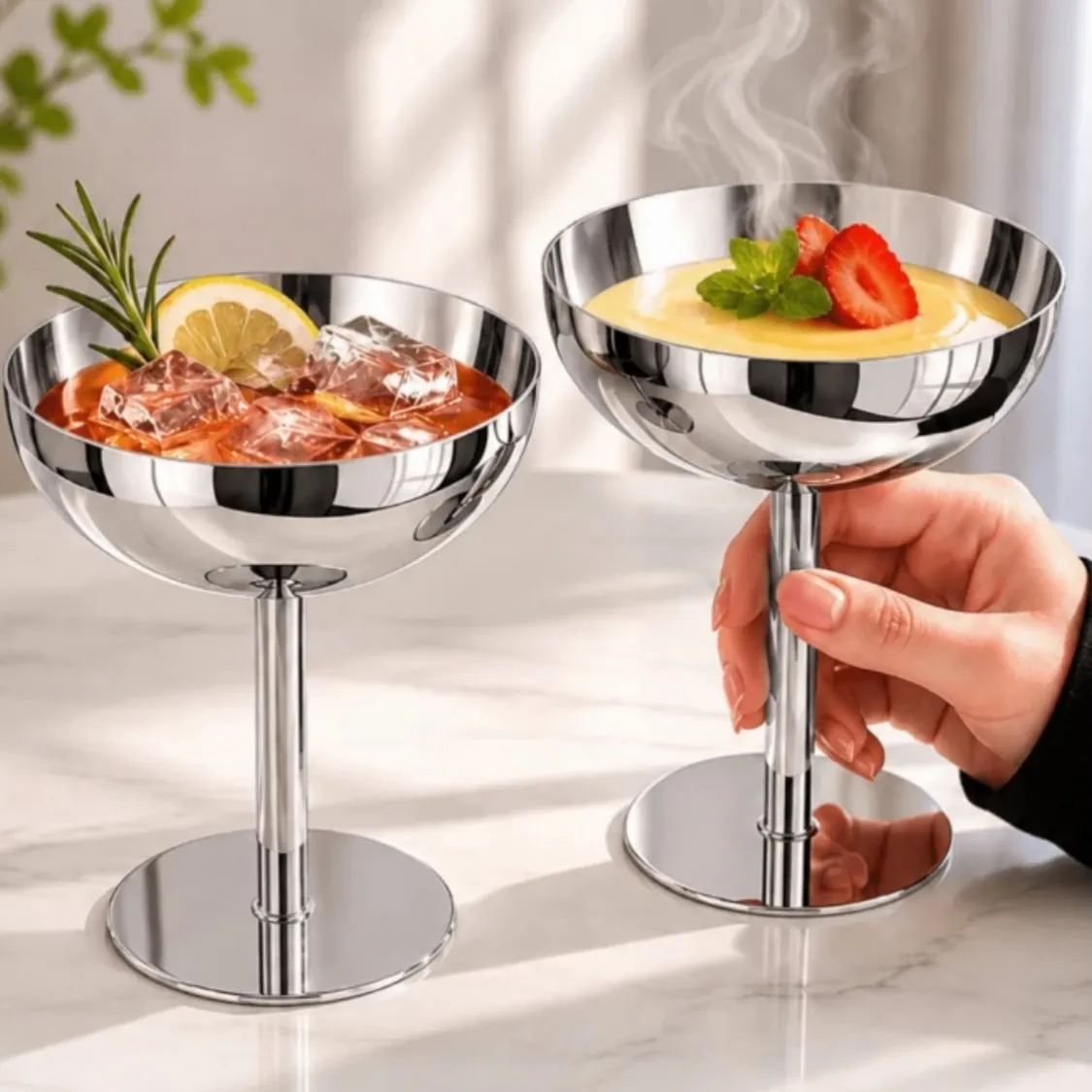 Luxury Metal Fruit Bowl
