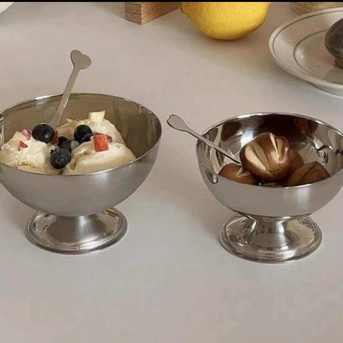 Luxury Metal Fruit Bowl
