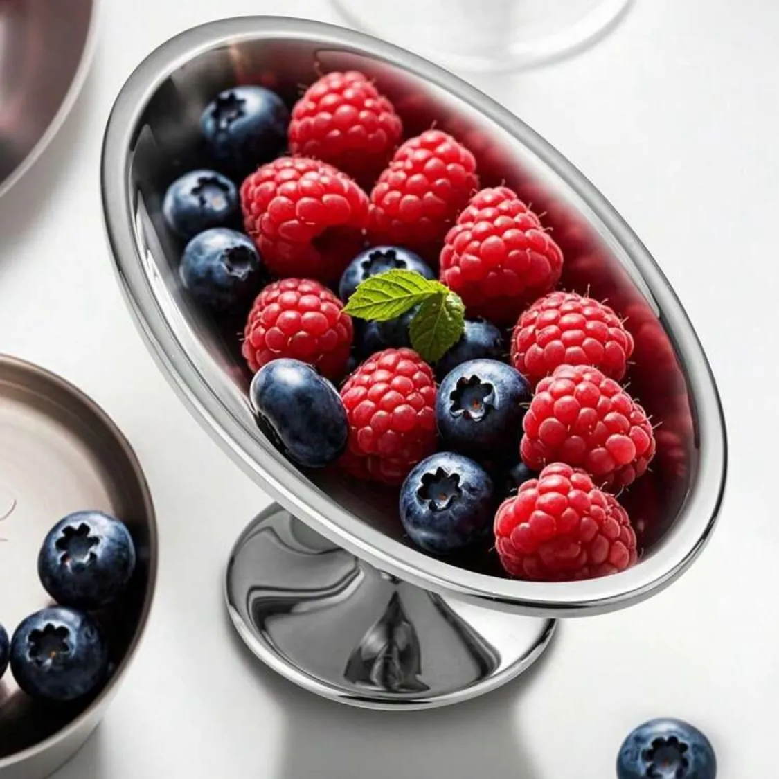 Luxury Metal Fruit Bowl