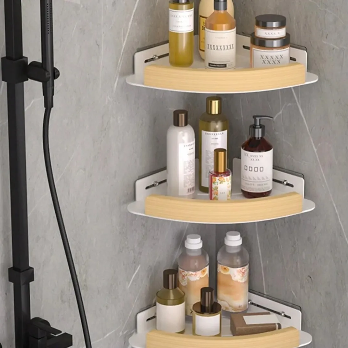 Corner Bathroom Storage Shelf