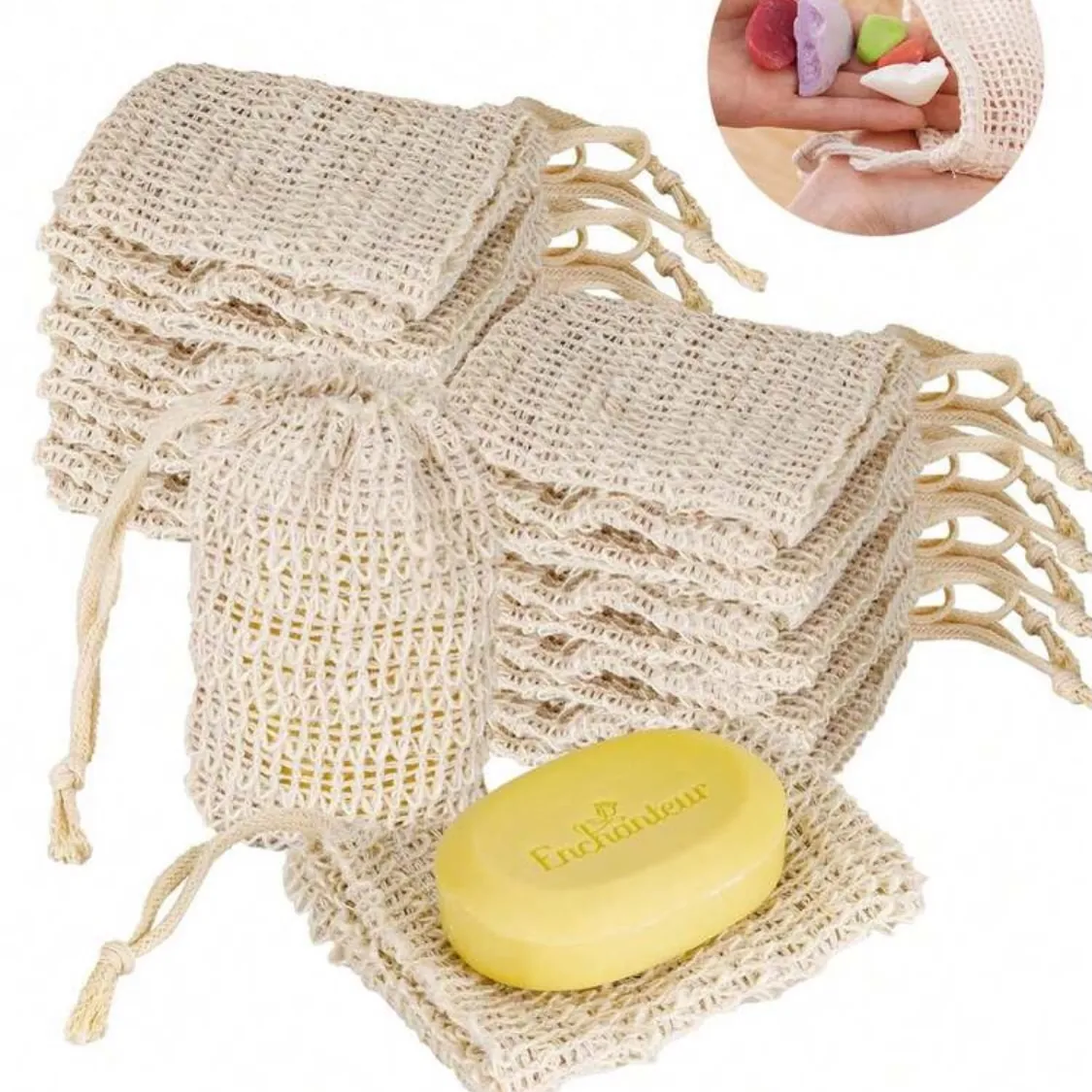 Sisal Soap Saver Bags