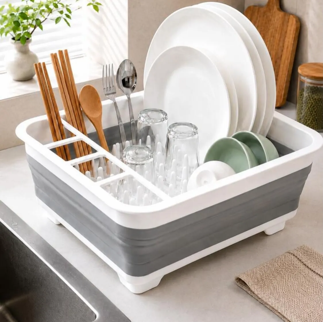 Collapsible Dish Drying Rack