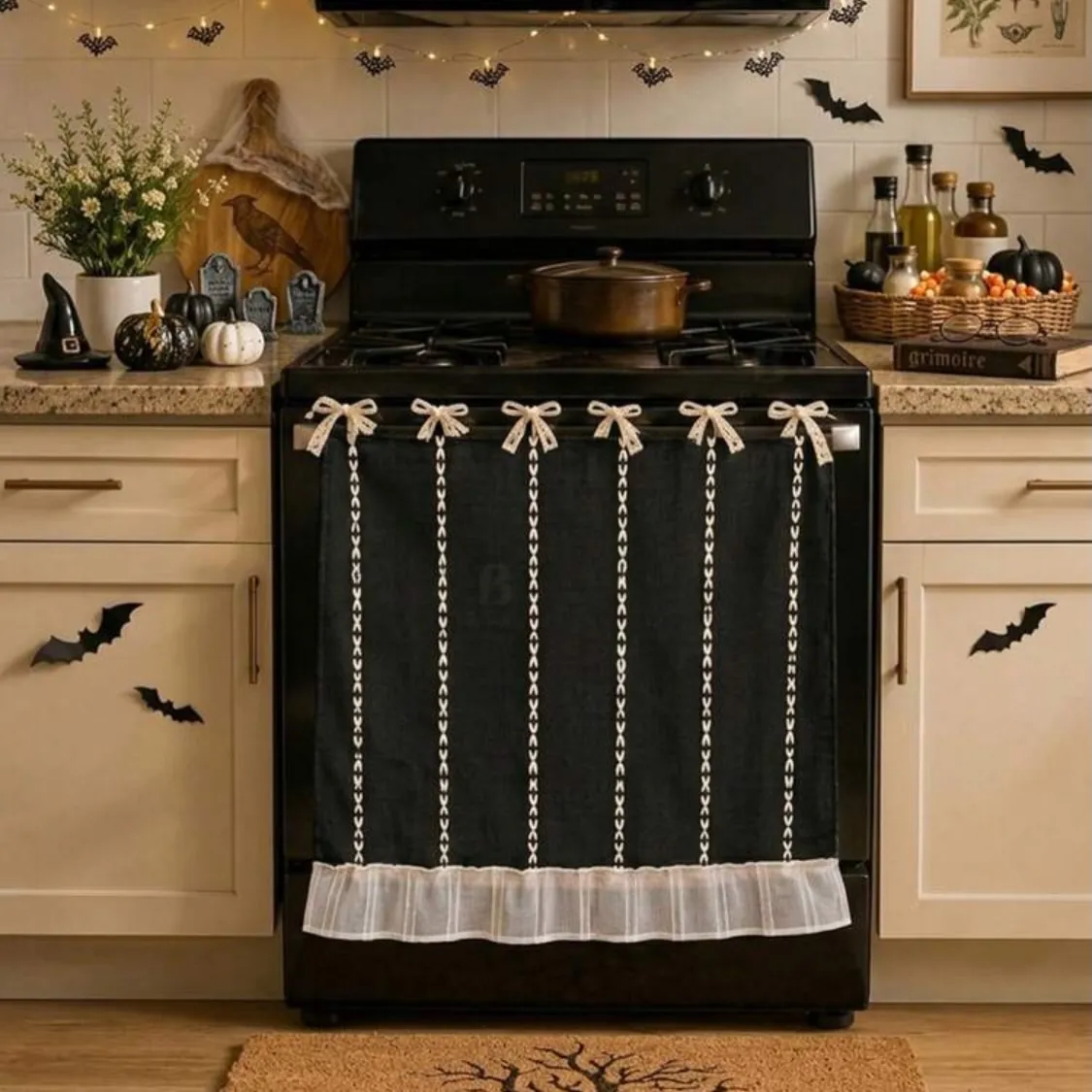 Floral Kitchen Oven Handle Cloth