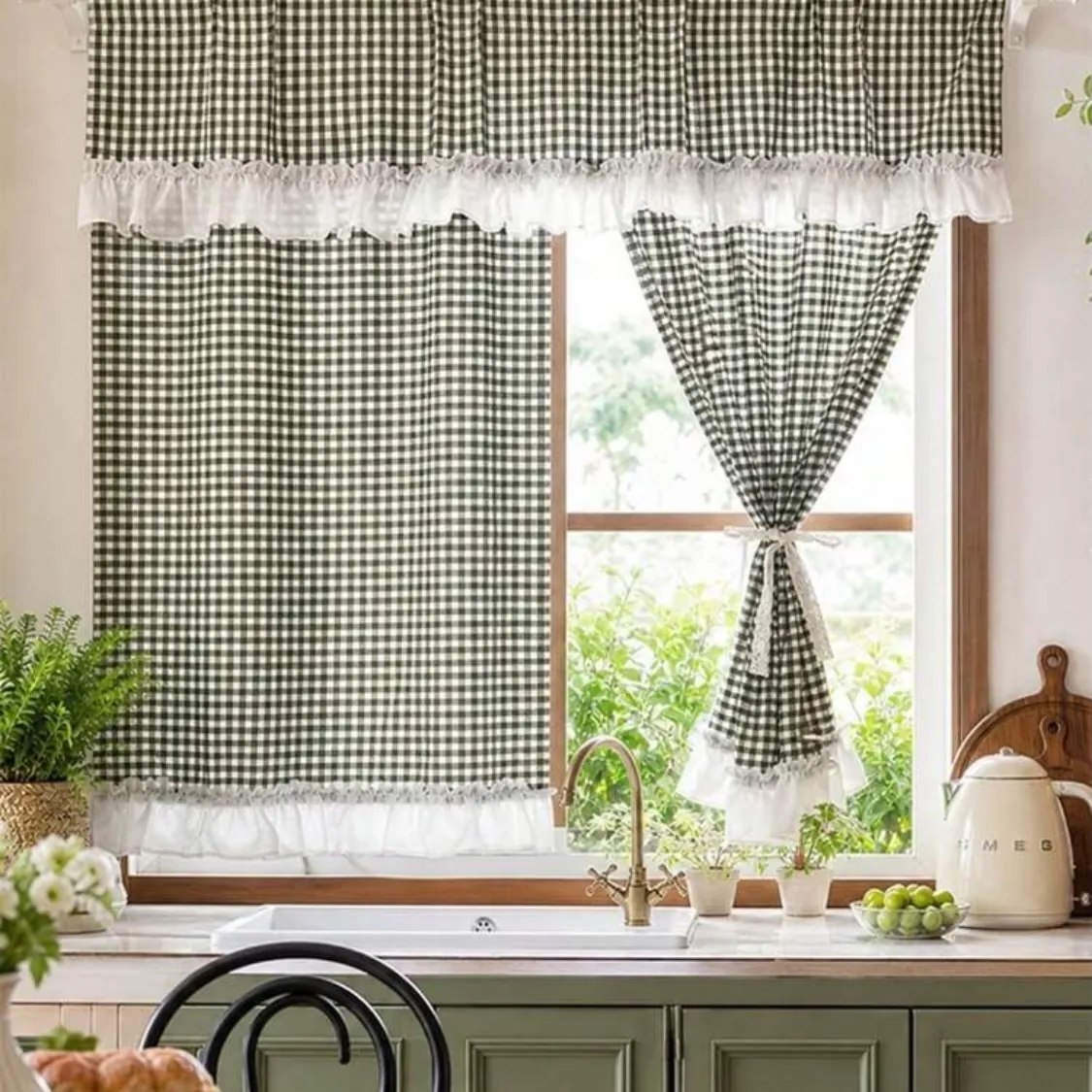 Elegant Lace Home Curtains