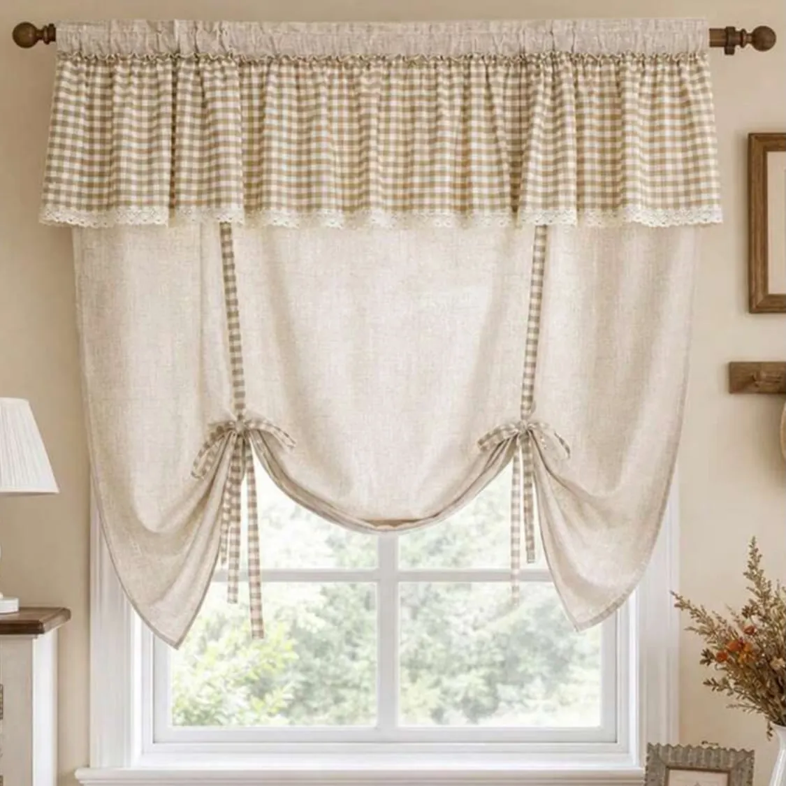 Elegant Lace Home Curtains