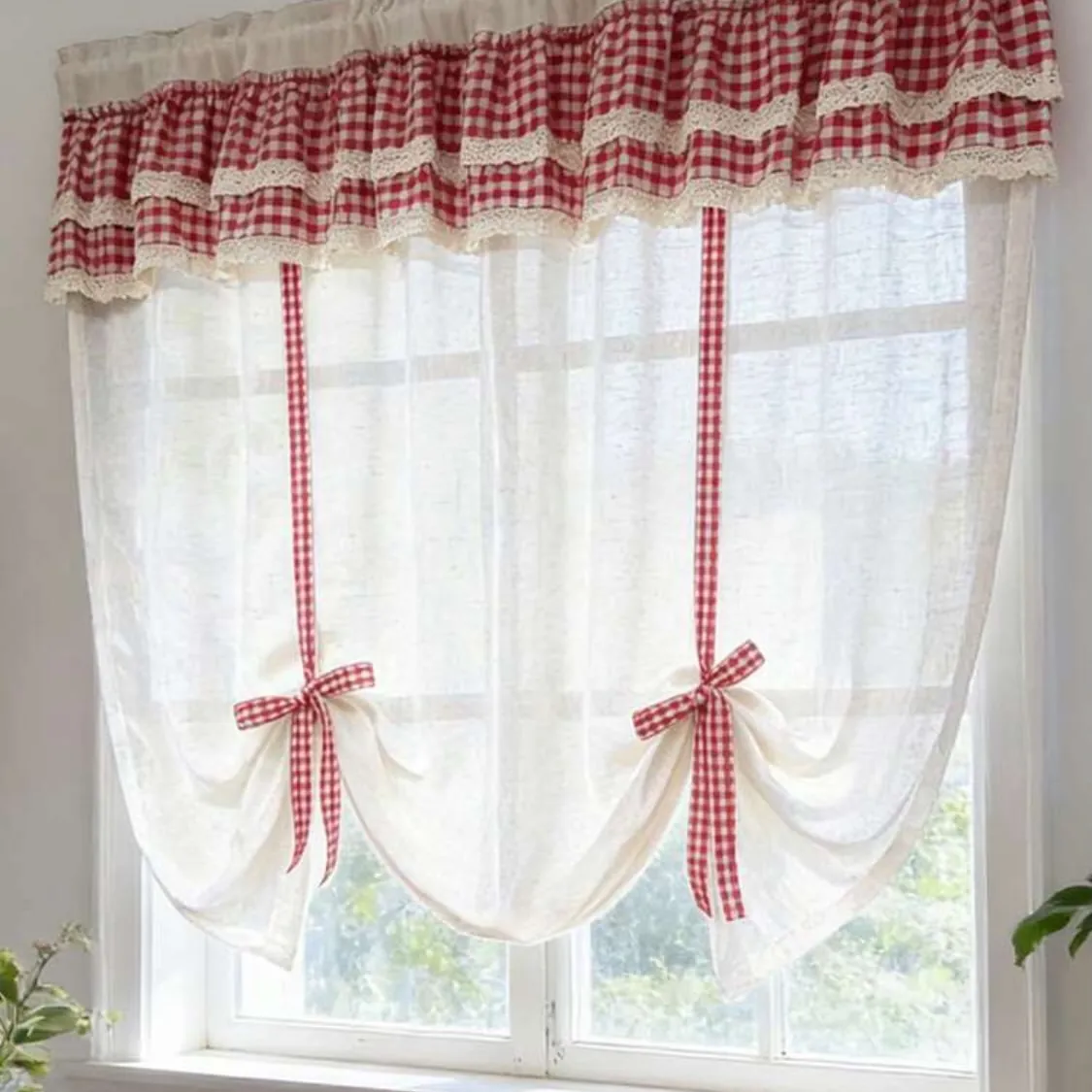 Elegant Lace Home Curtains