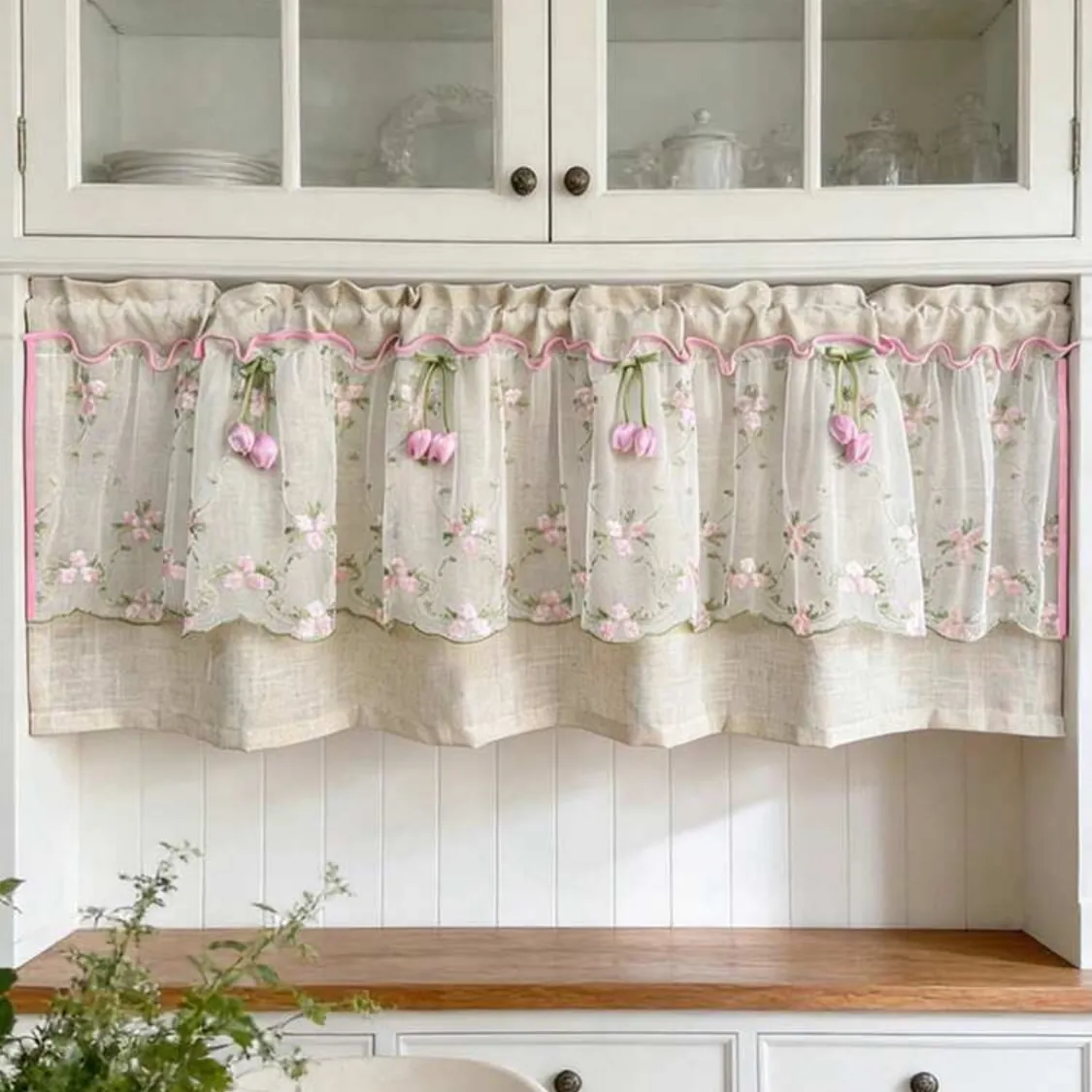 Elegant Lace Home Curtains