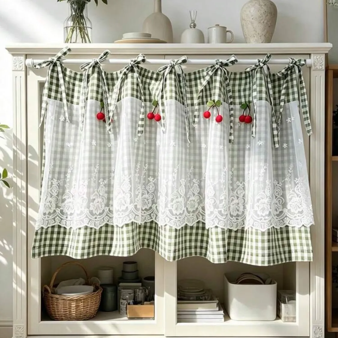 Elegant Lace Home Curtains