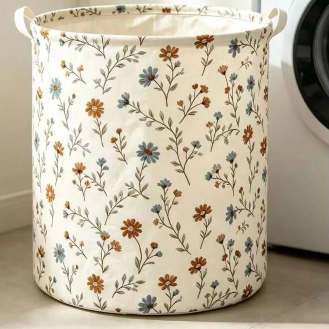 Wicker Laundry Basket with Lid