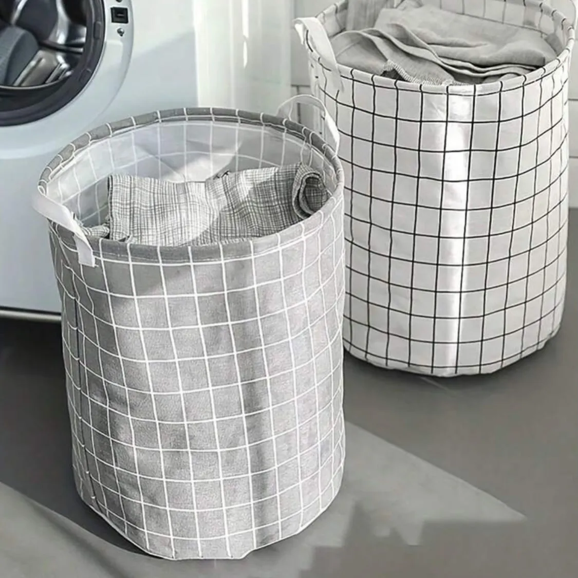 Wicker Laundry Basket with Lid
