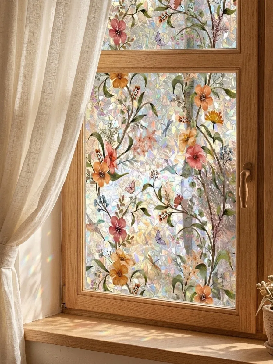 Decorative Floral Wall Clock
