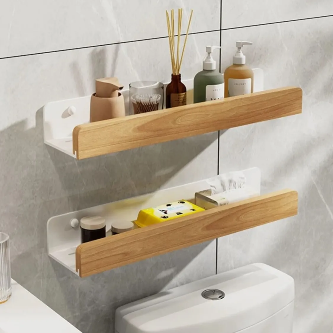 Decorative Wooden Wall Shelf