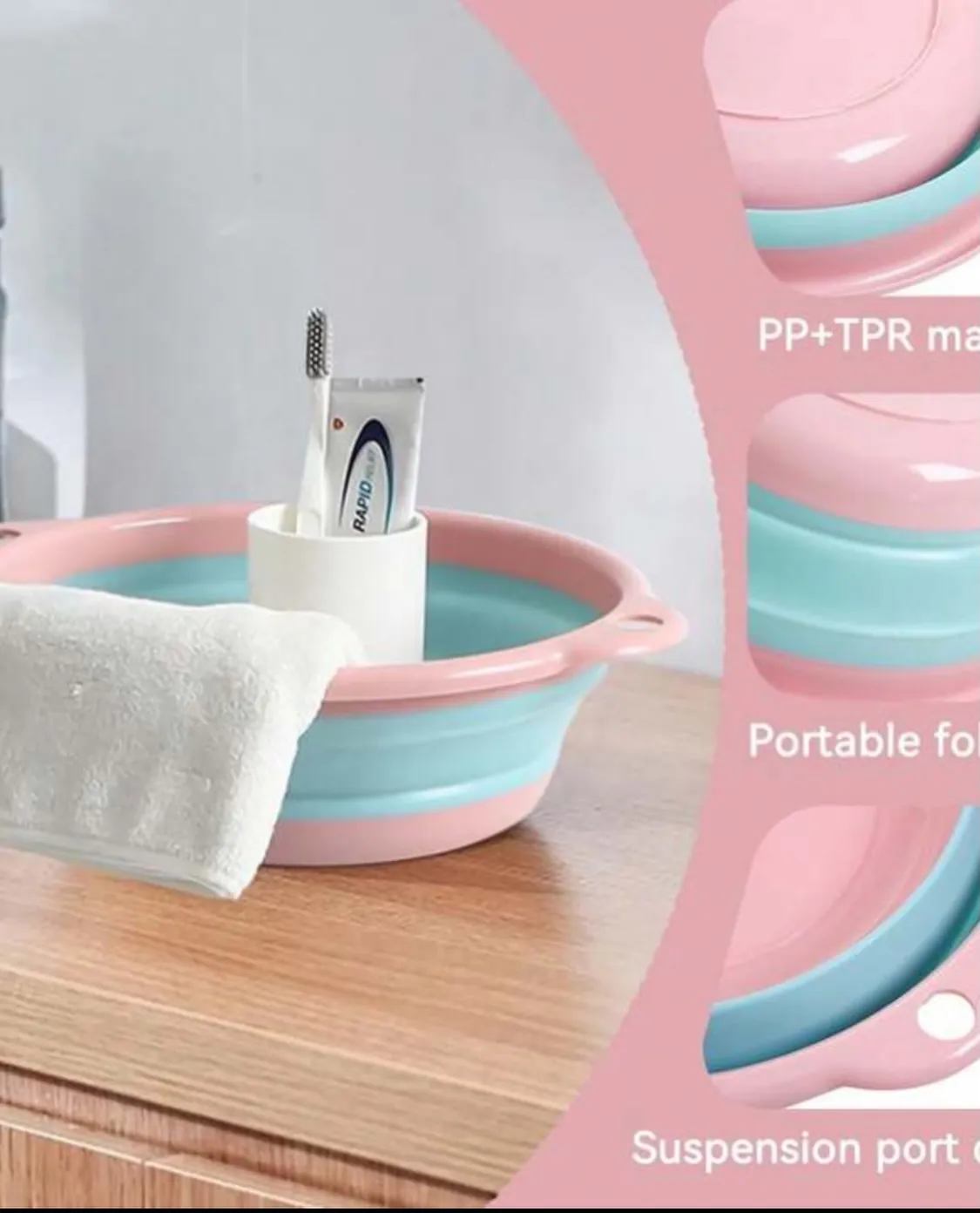 Collapsible Wash Basin