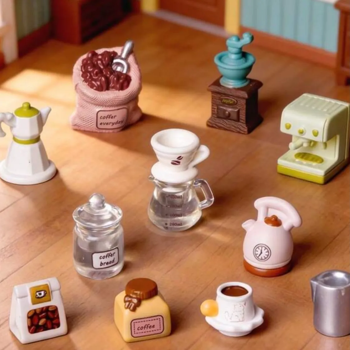 Coffee Bean and Mug Decorative Set