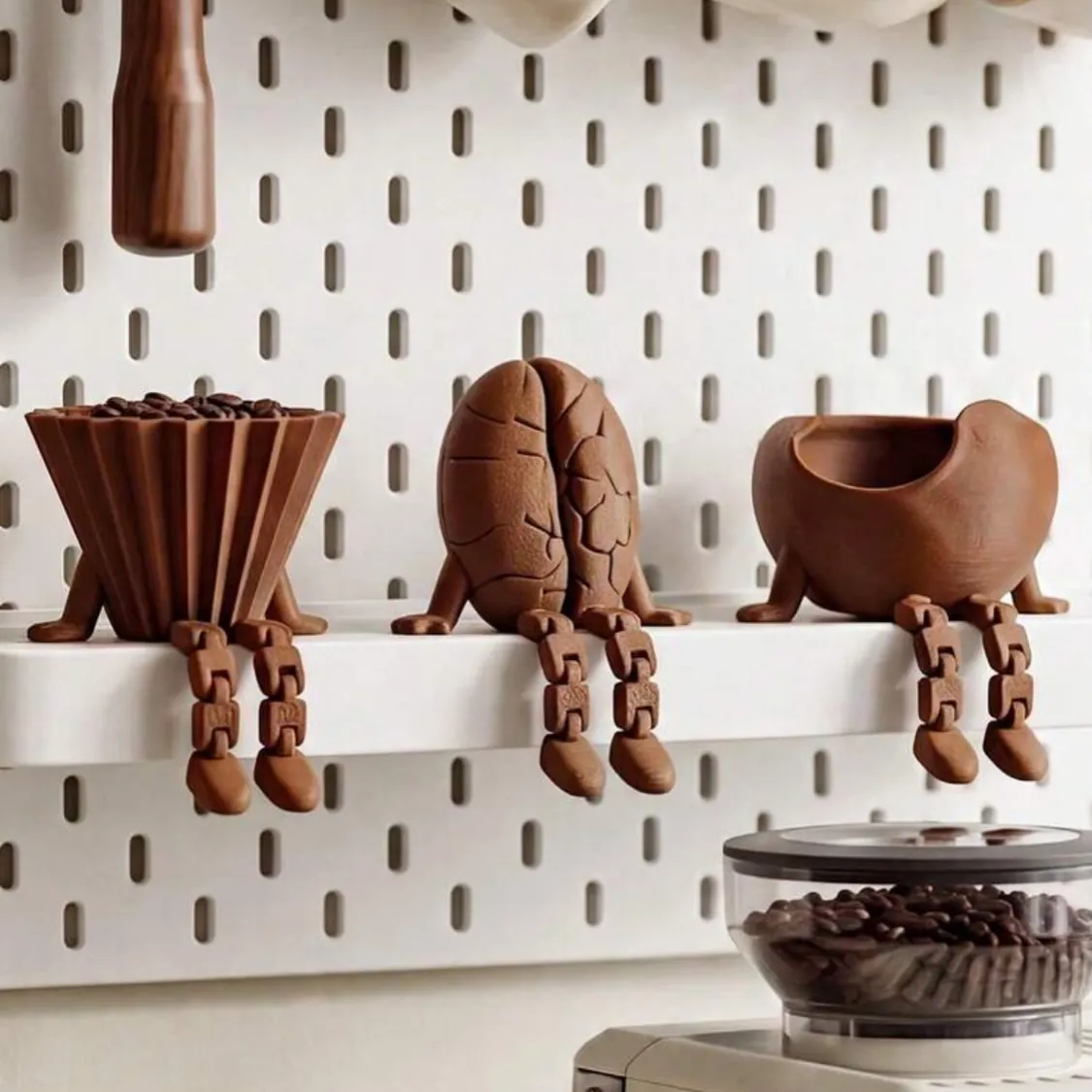 Coffee Bean and Mug Decorative Set