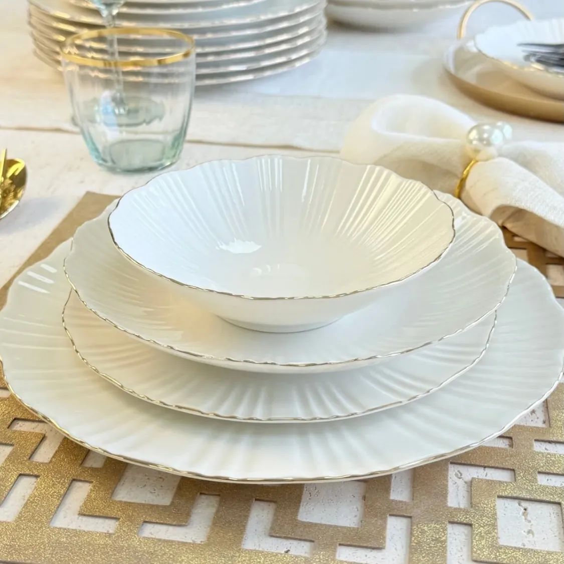 Elegant Dinnerware Set