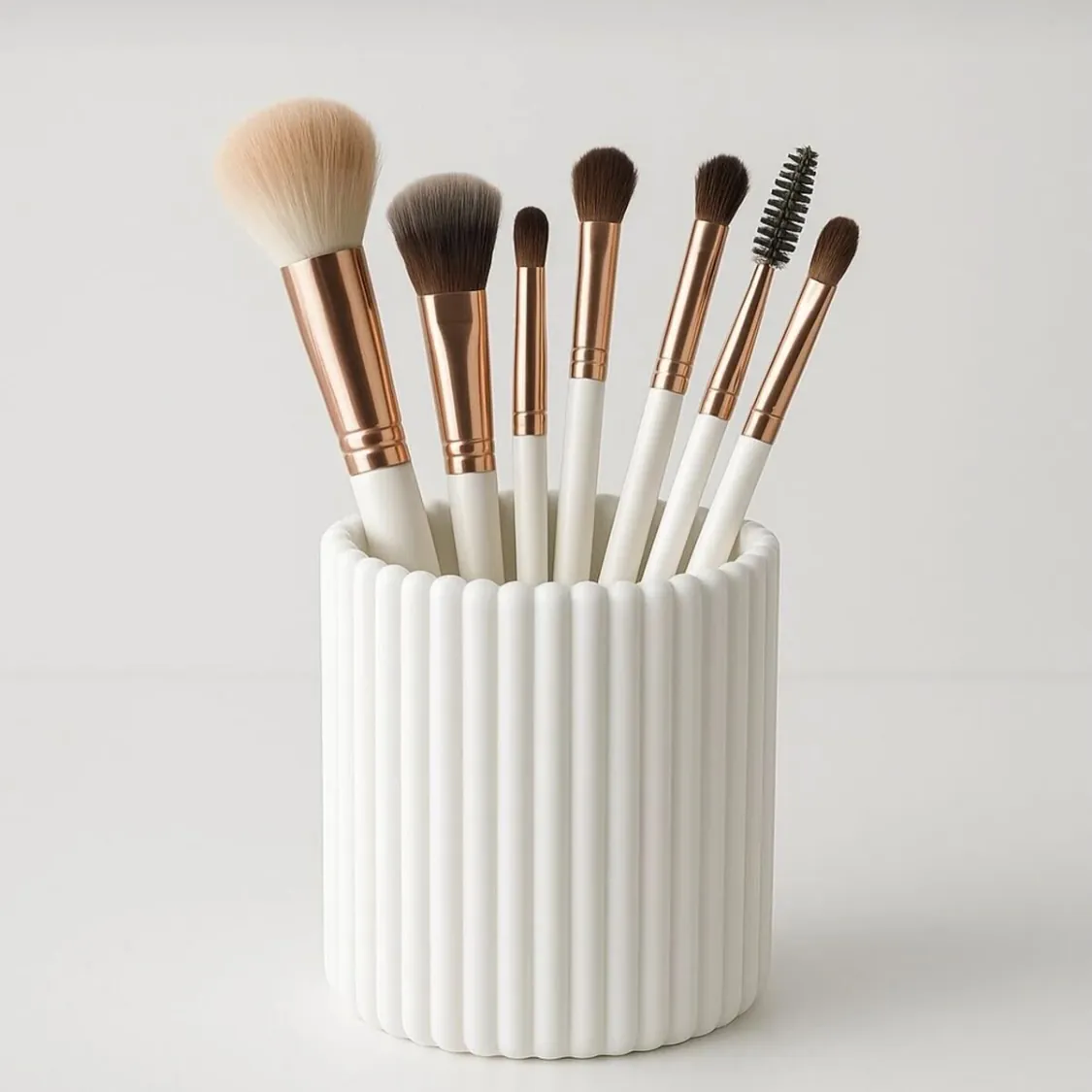 Corset-style Makeup Brush Holder