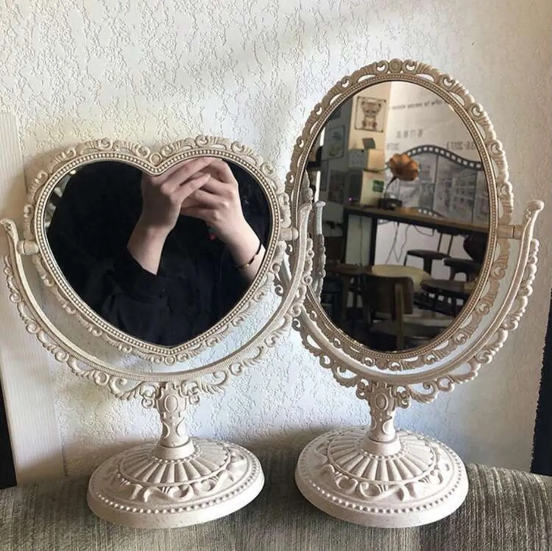 Vintage Style Table Mirrors