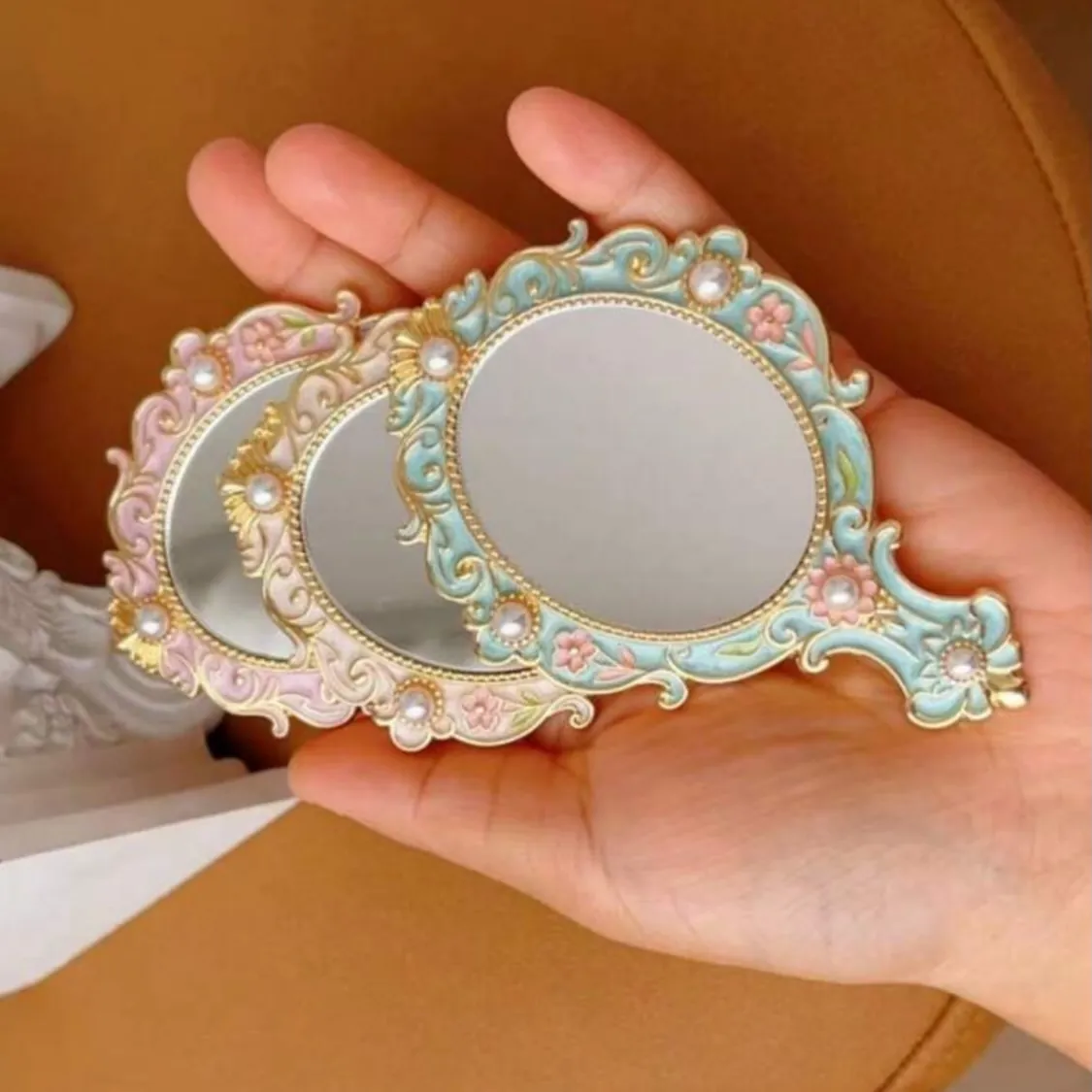Vintage Style Table Mirrors