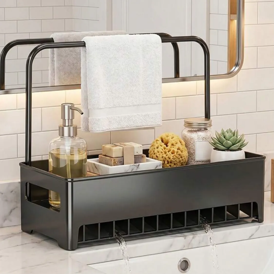 Bathroom Sink Organizer Shelf