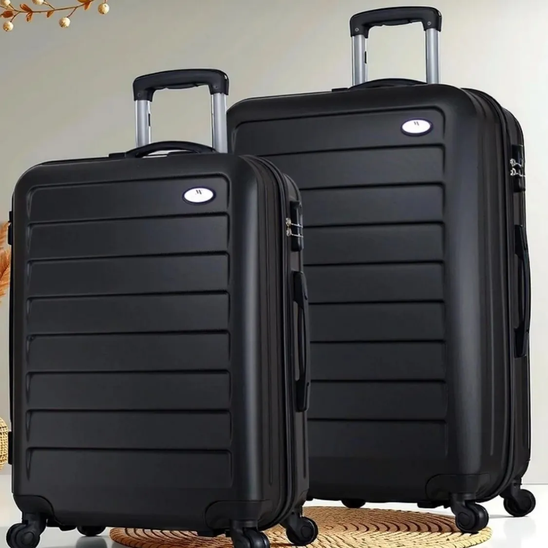Black Suitcase Set