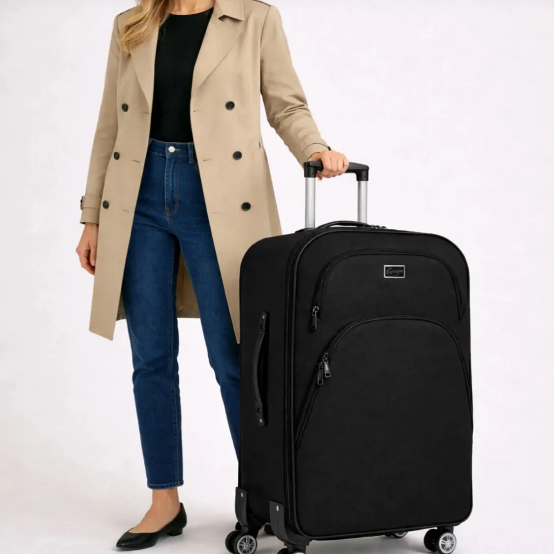 Black Suitcase Set