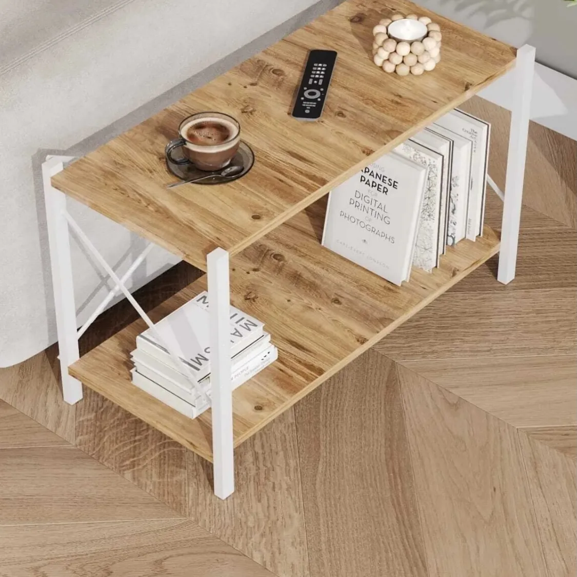 Modern Metal Side Table