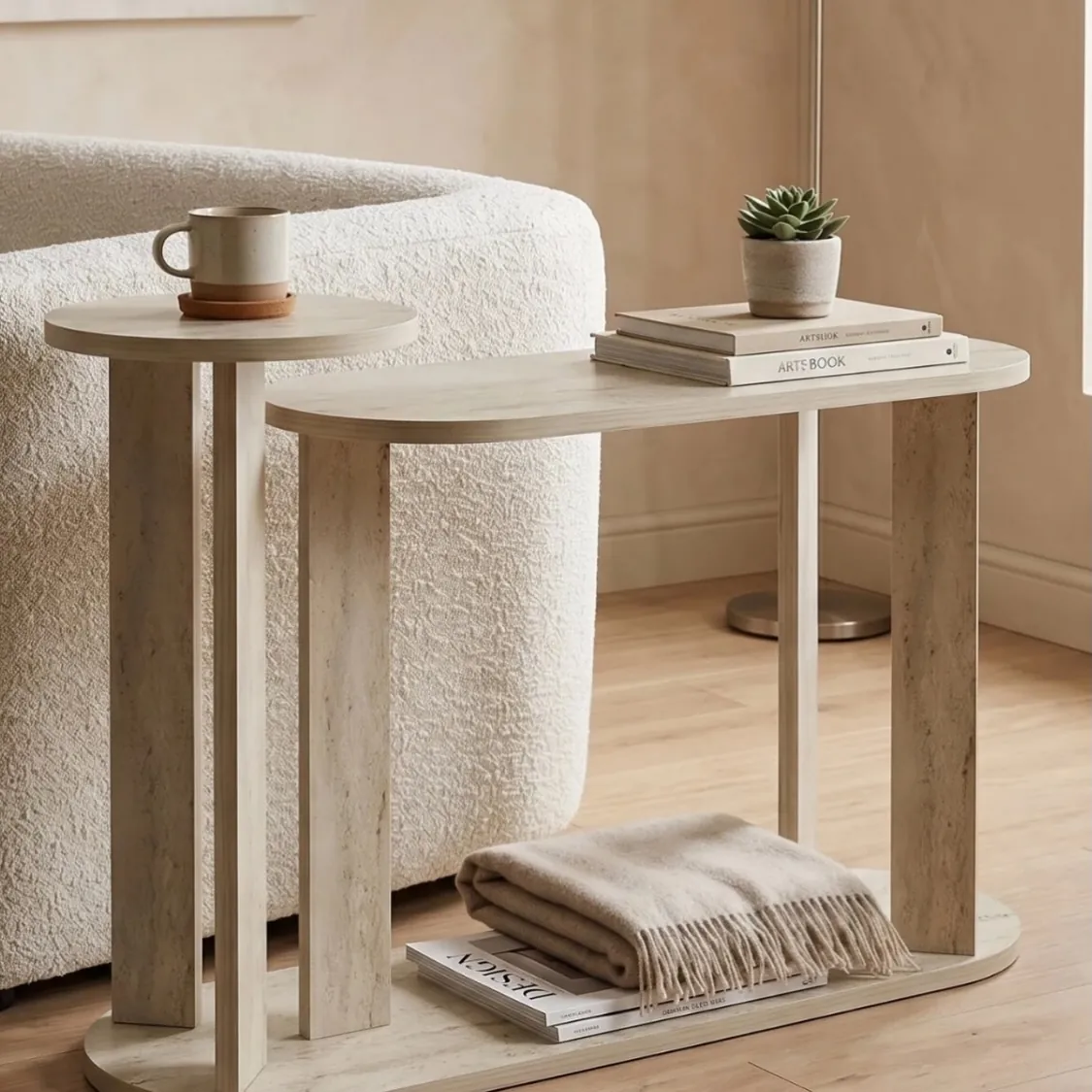 Modern Metal Side Table
