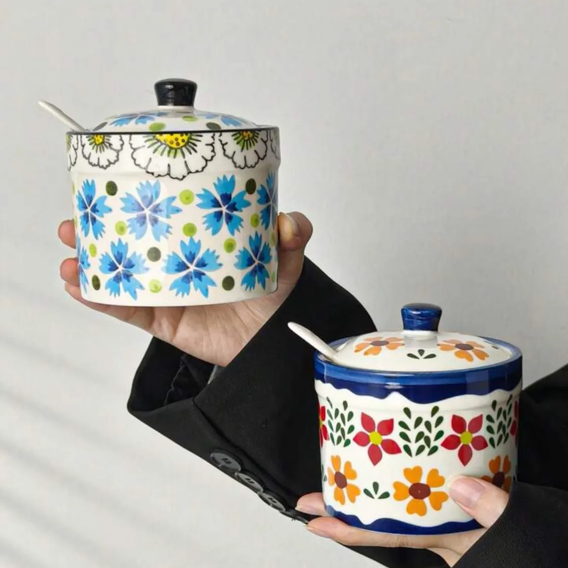Salt and Sugar Jars Set