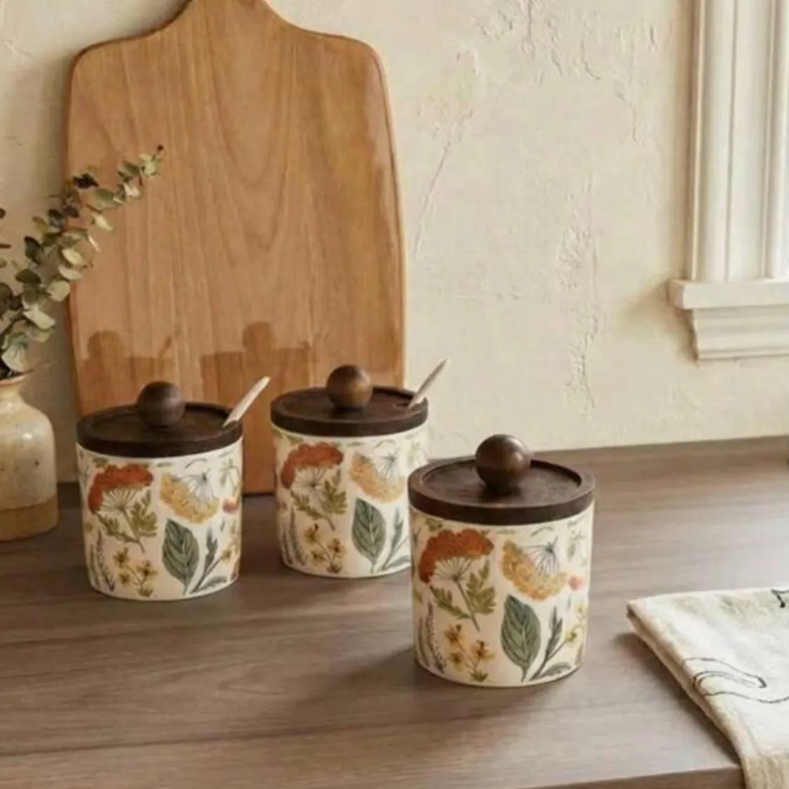 Salt and Sugar Jars Set
