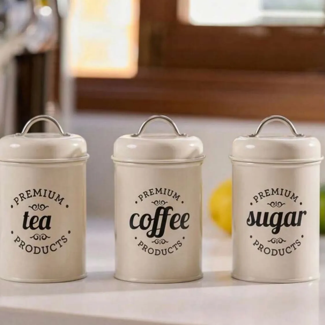 Salt and Sugar Jars Set