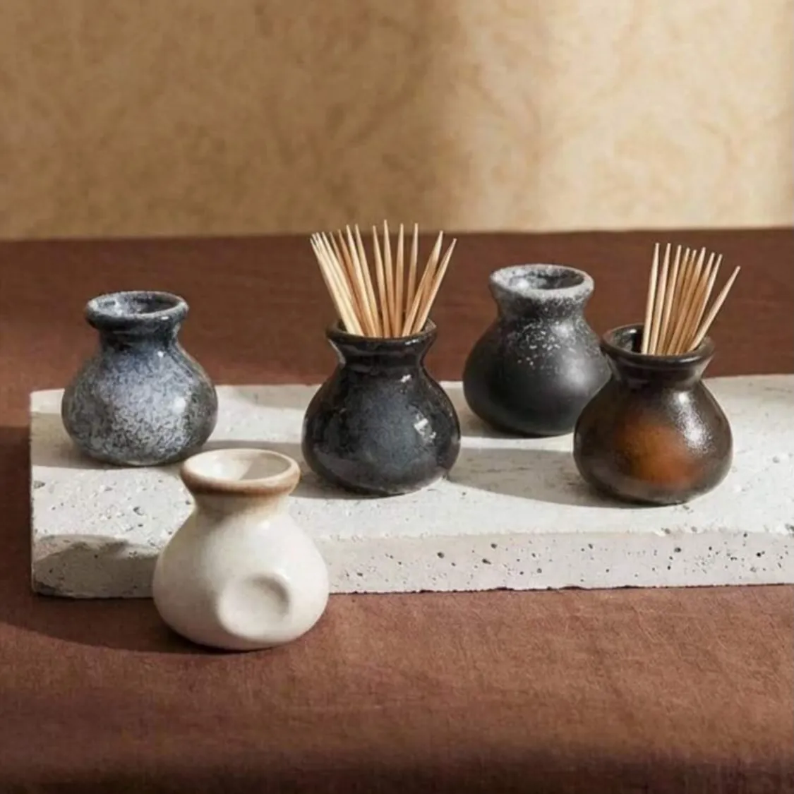 Toothpick Holder Set
