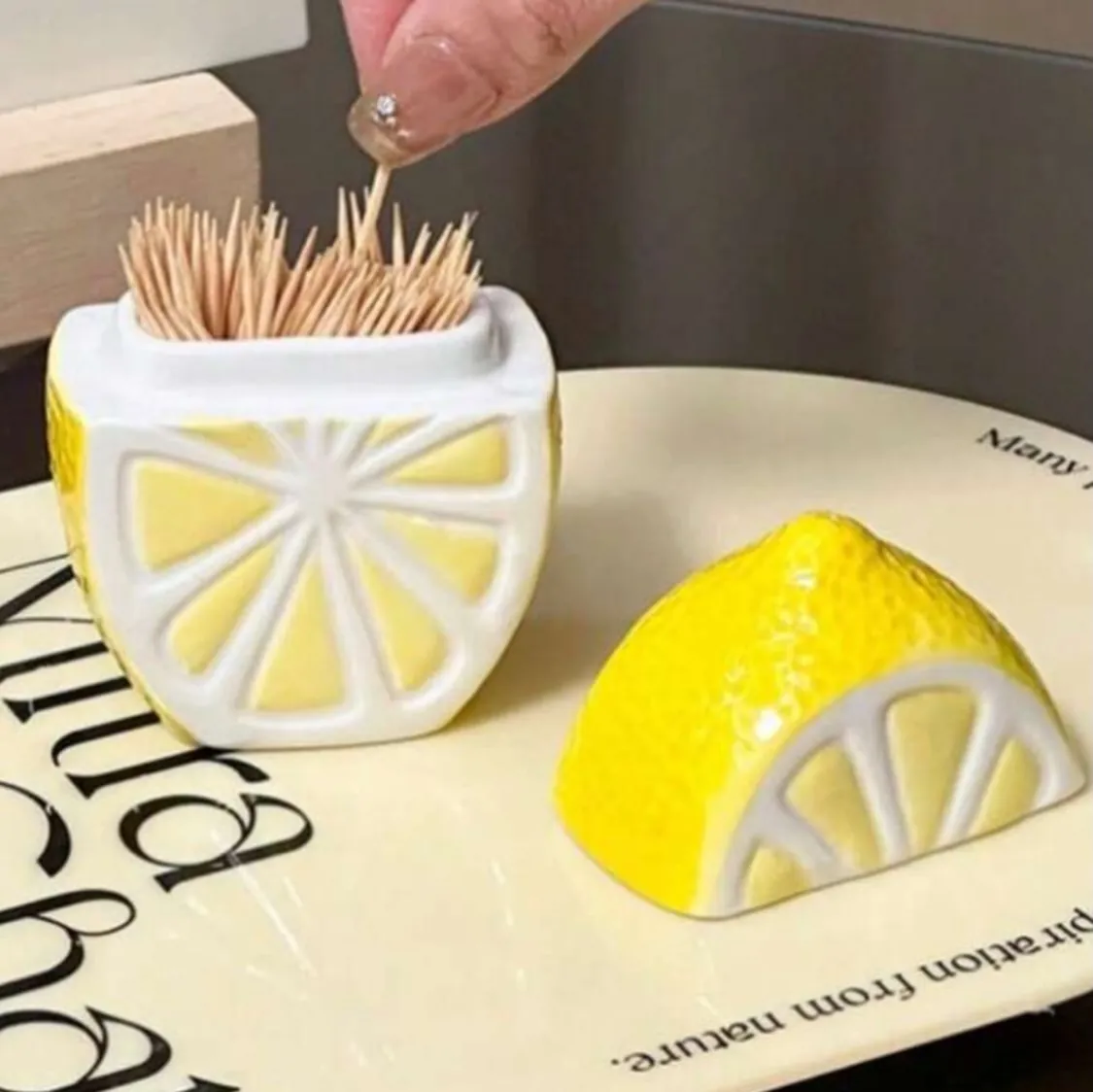 Toothpick Holder Set
